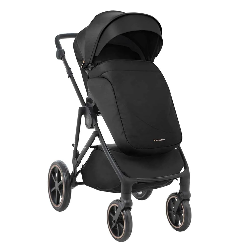Carucior combinat 2 in 1 Kikka Boo Thea Negru - poza 3
