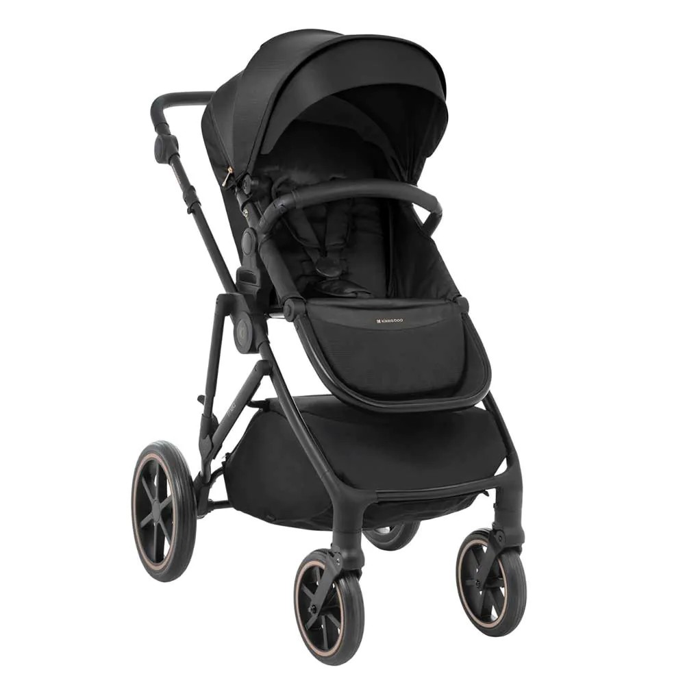 Carucior combinat 2 in 1 Kikka Boo Thea Negru - poza 4