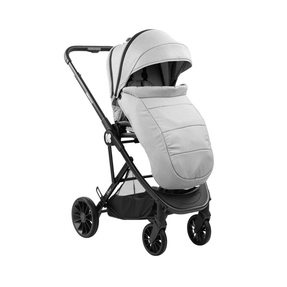 Carucior combinat 3 in 1 Kikka Boo Cherie Gri - poza 3