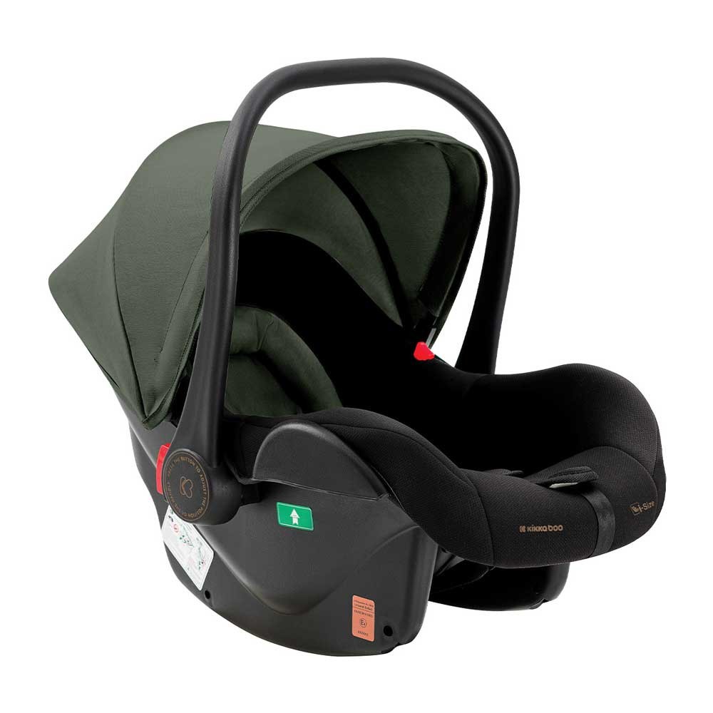 Carucior combinat 3 in 1 Kikka Boo Irene Army Green - poza 5