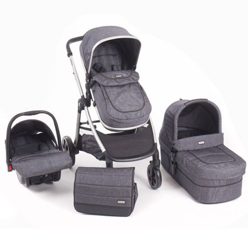 Carucior combinat 3 in 1 Kikka Maui All in One 2019 grey - poza 1