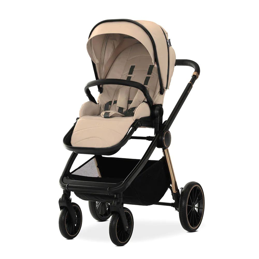 Carucior combinat 3 in 1 Lorelli Bianca Bej - poza 2