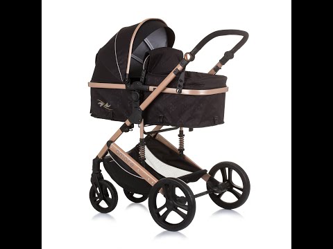 Carucior combinat Chipolino Amore 2024 Obsidian - poza 2