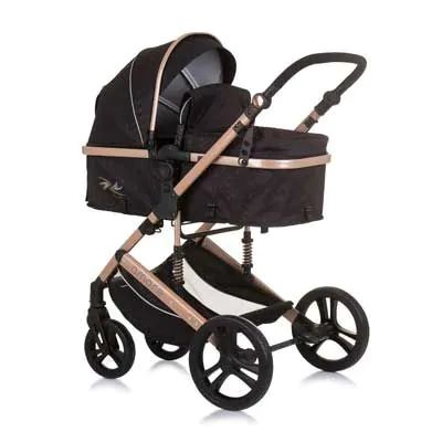 Carucior combinat Chipolino Amore 2024 Obsidian - poza 3