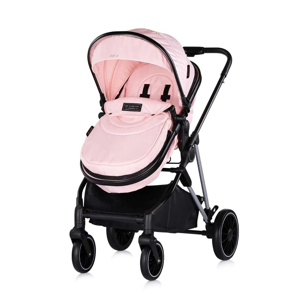Carucior combinat Chipolino Aura 2025 Marshmallow - poza 4