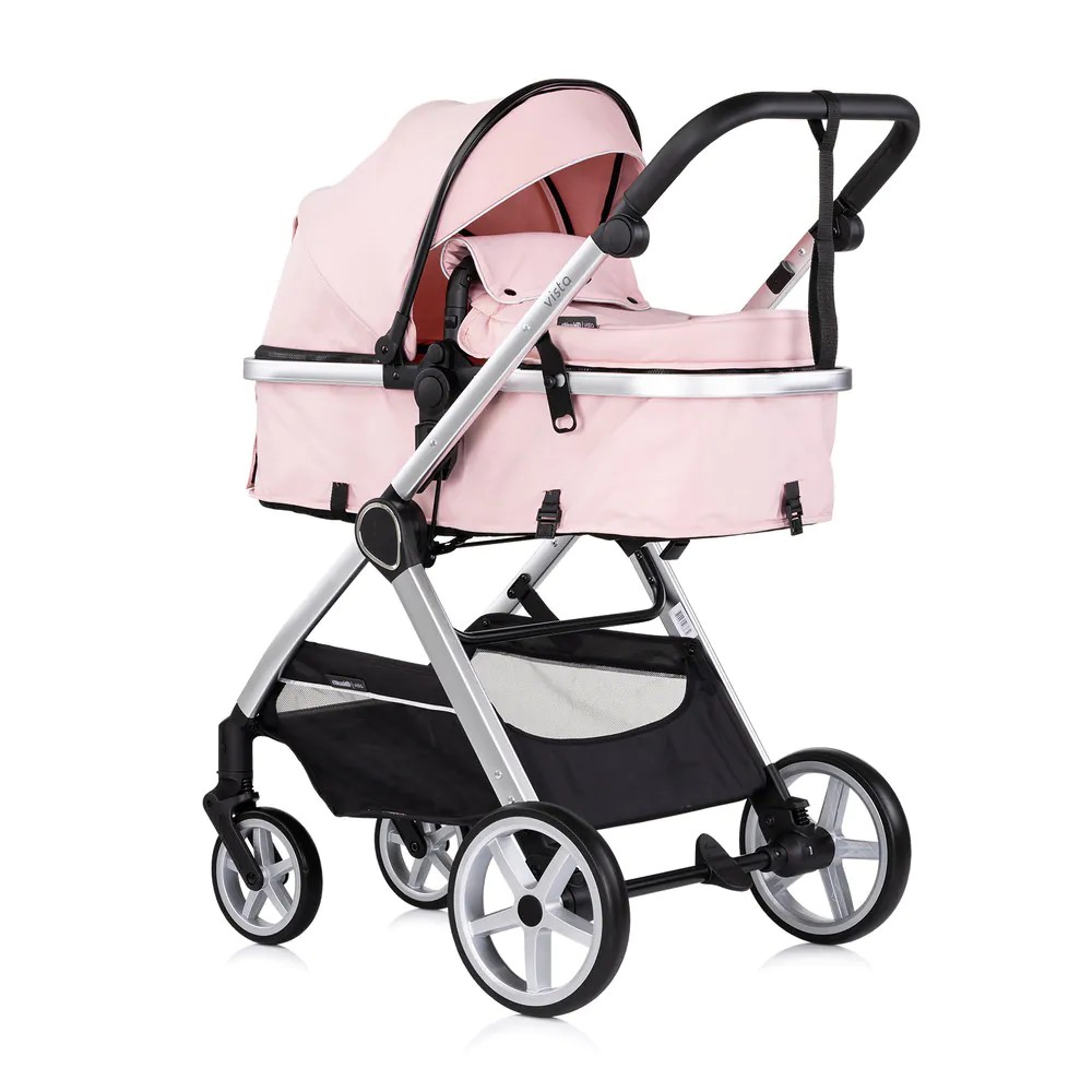 Carucior combinat Chipolino Vista 2025 Marshmallow - poza 1