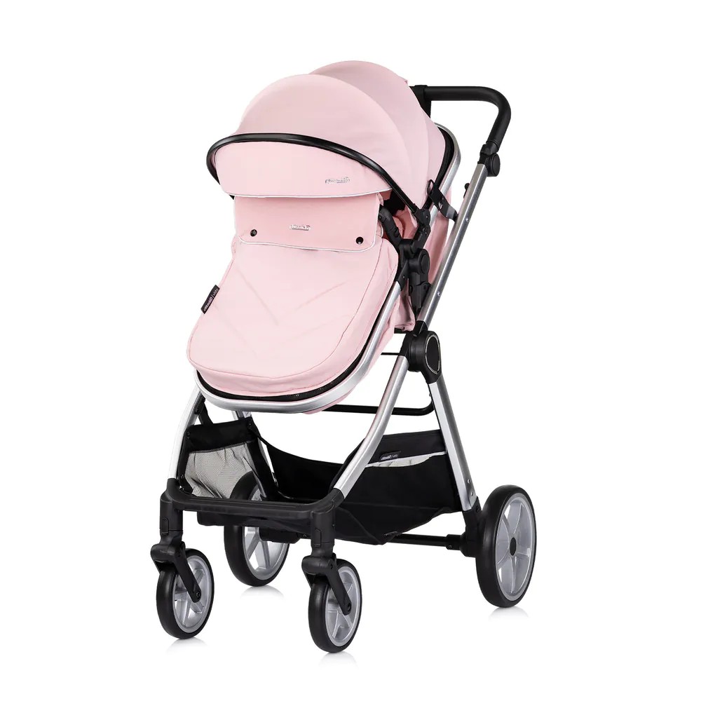 Carucior combinat Chipolino Vista 2025 Marshmallow - poza 2