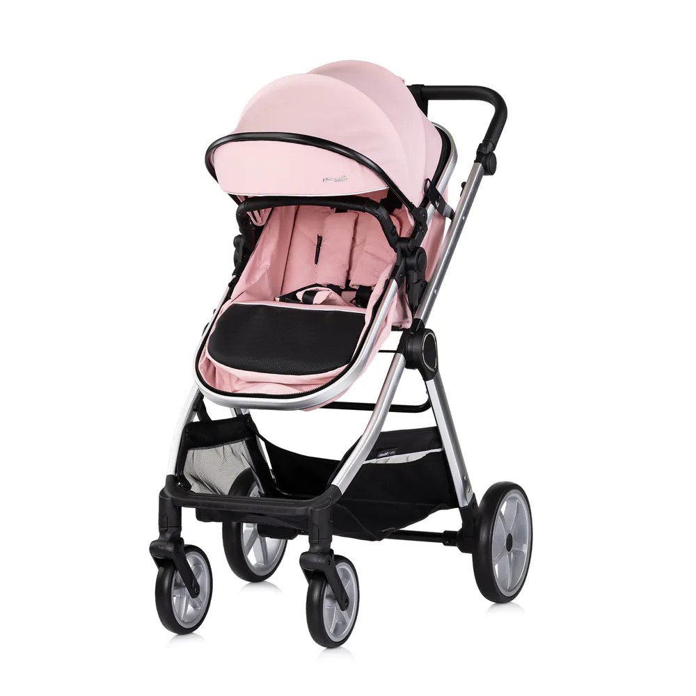 Carucior combinat Chipolino Vista 2025 Marshmallow - poza 4