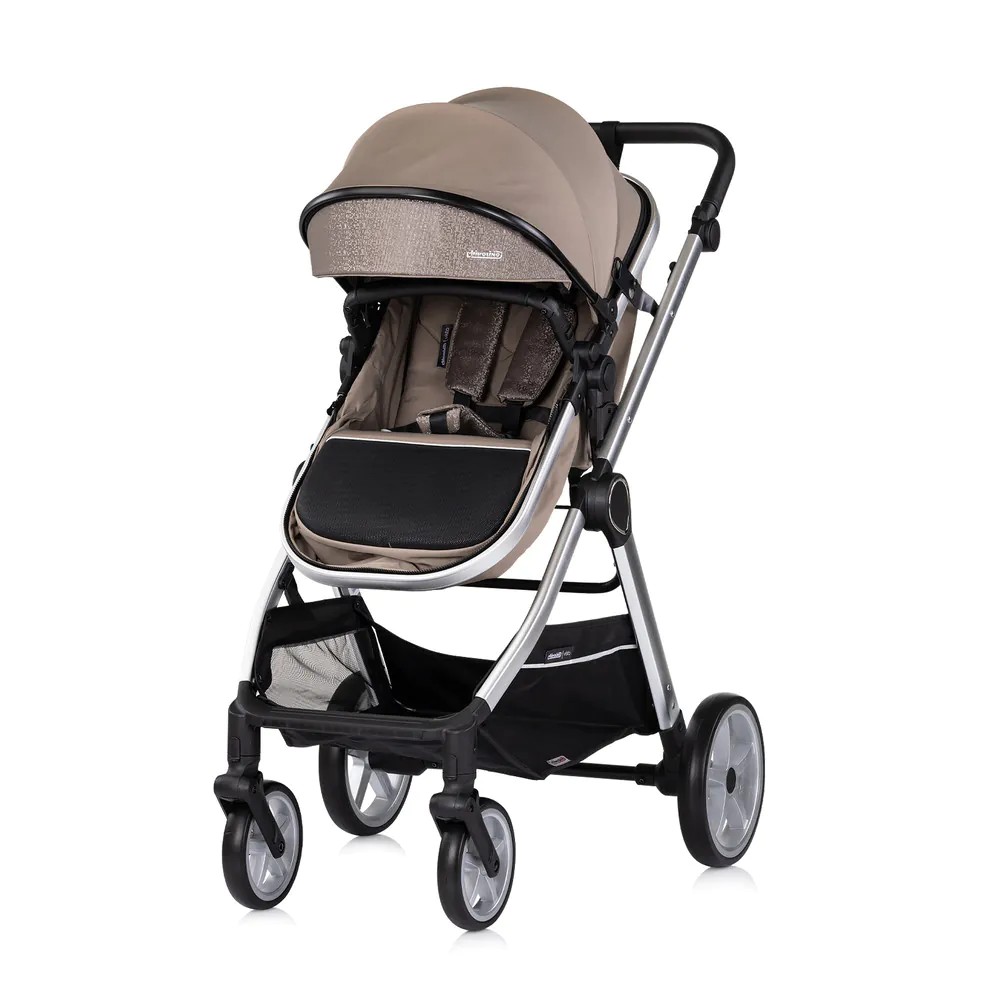 Carucior combinat Chipolino Vista 2025 Tiramisu - poza 5