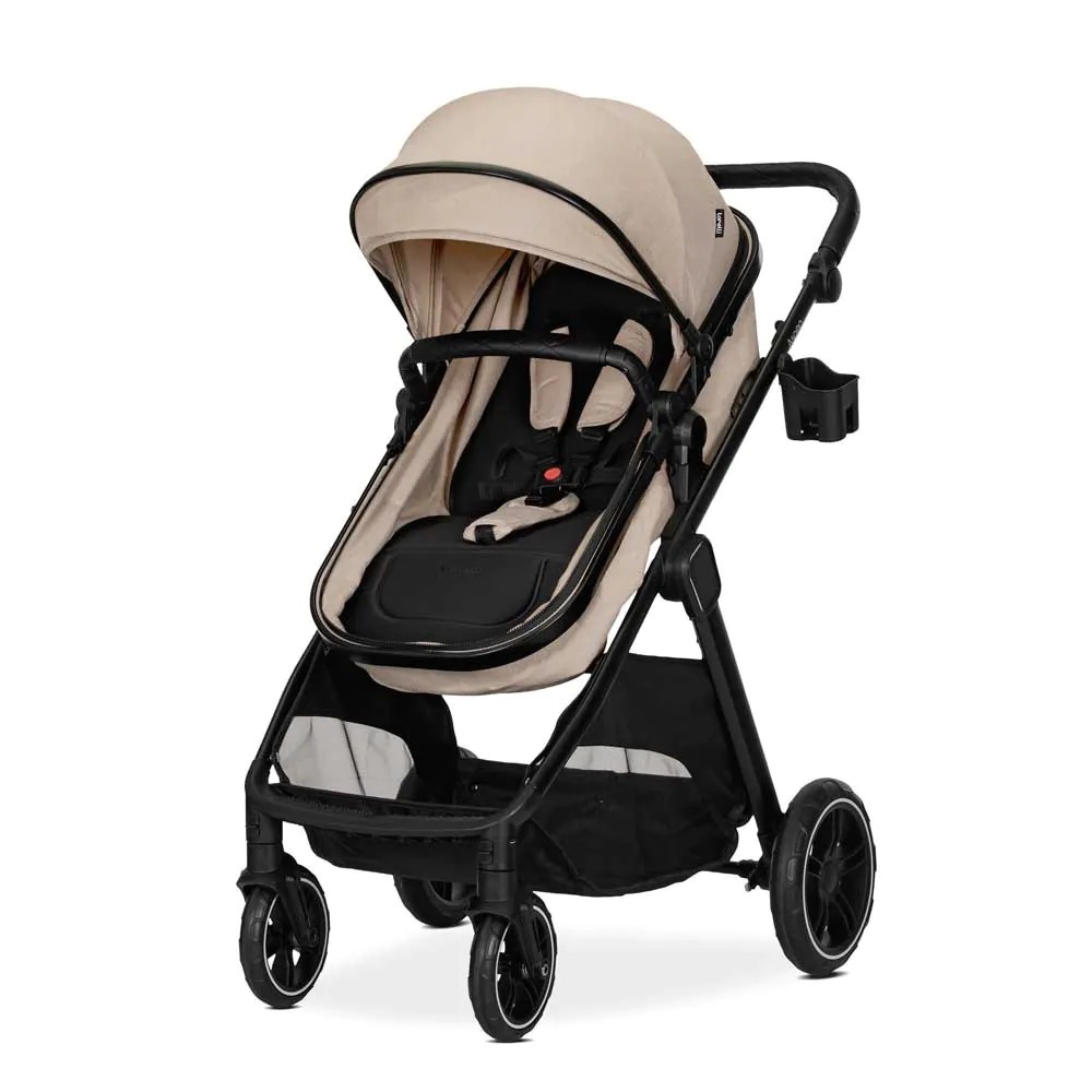 Carucior combinat Lorelli Aspen 2025 Cappuccino - poza 2