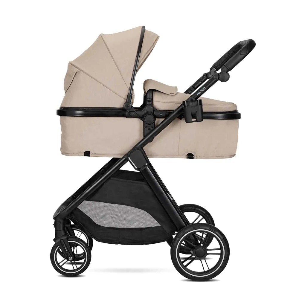 Carucior combinat Lorelli Aspen 2025 Cappuccino - poza 3
