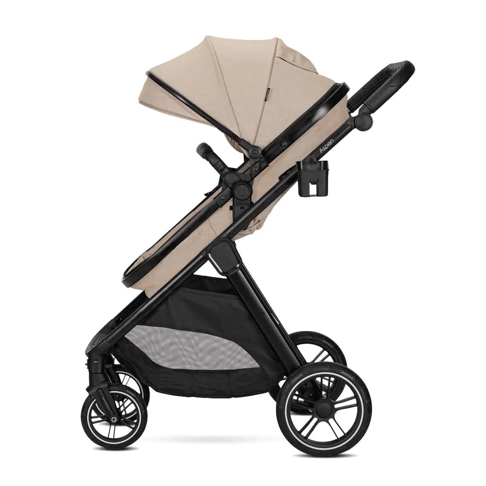 Carucior combinat Lorelli Aspen 2025 Cappuccino - poza 5