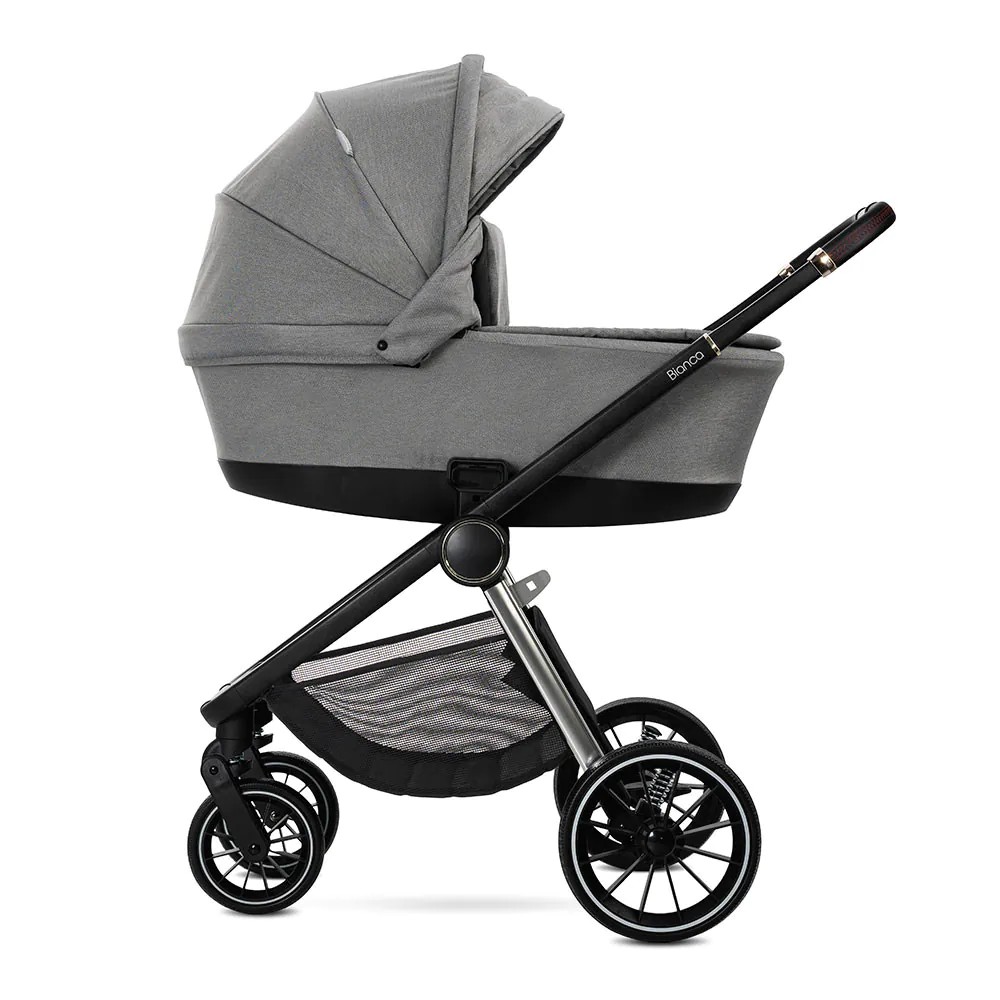 Carucior combinat Lorelli Bianka 2025 Grey - poza 2