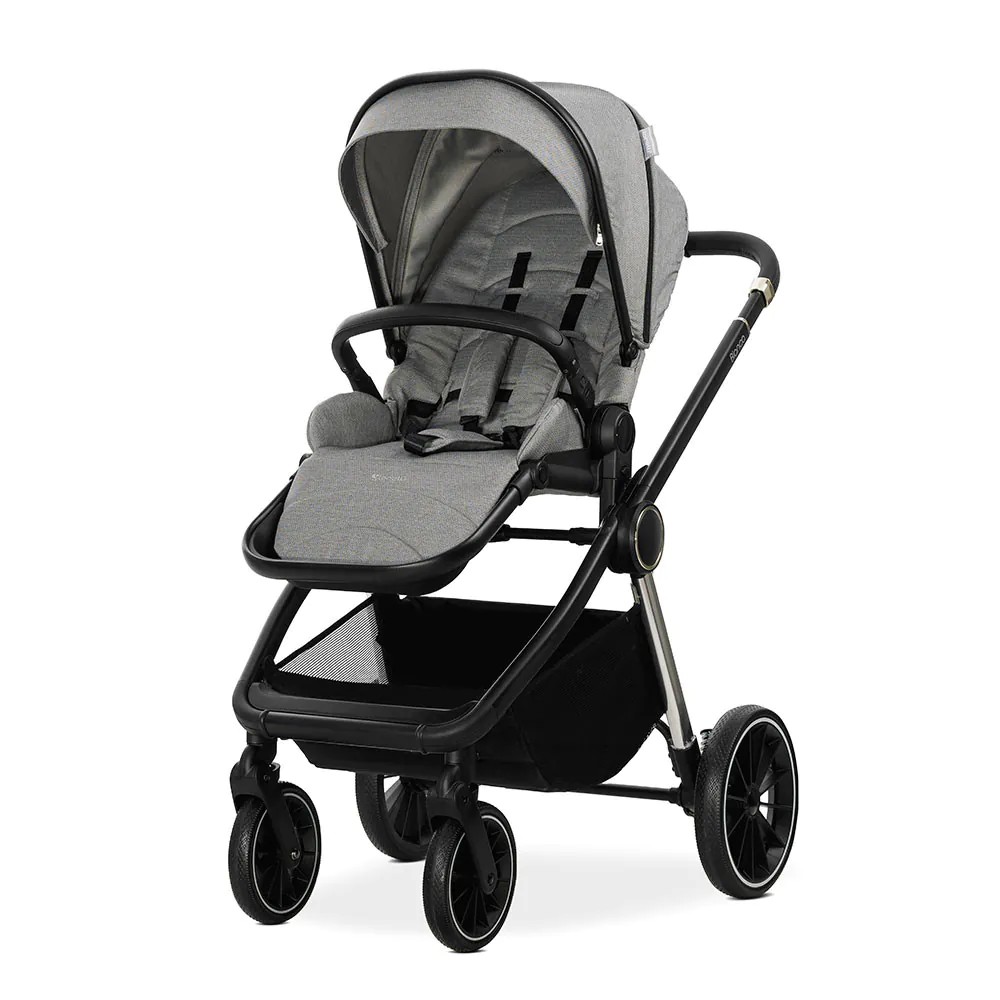 Carucior combinat Lorelli Bianka 2025 Grey - poza 3