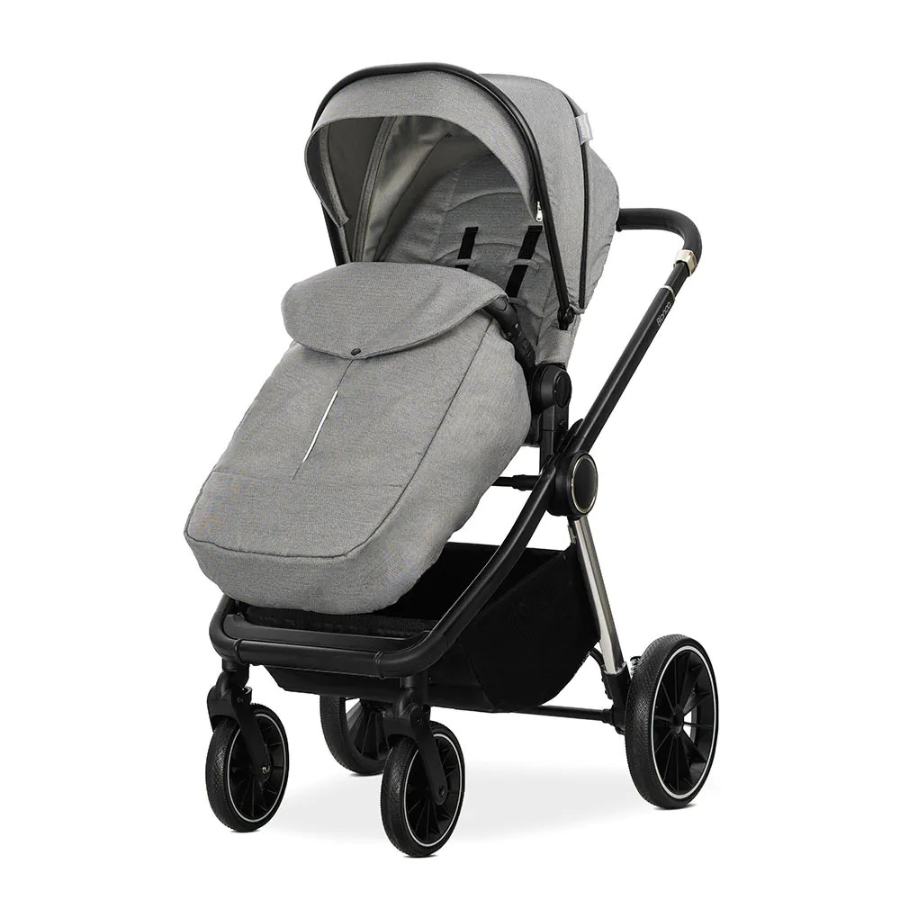 Carucior combinat Lorelli Bianka 2025 Grey - poza 4