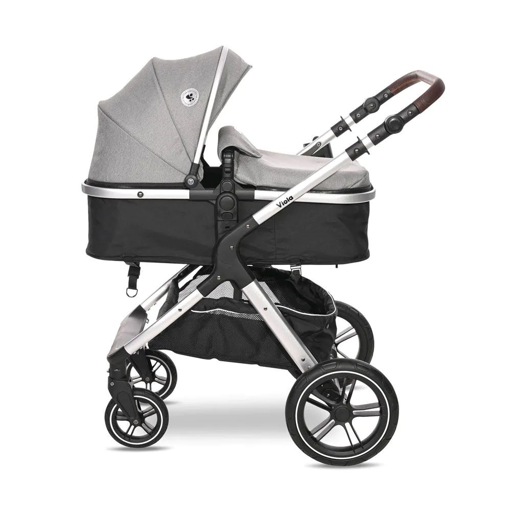 Carucior combinat Lorelli Classic Viola Opaline Grey - poza 5
