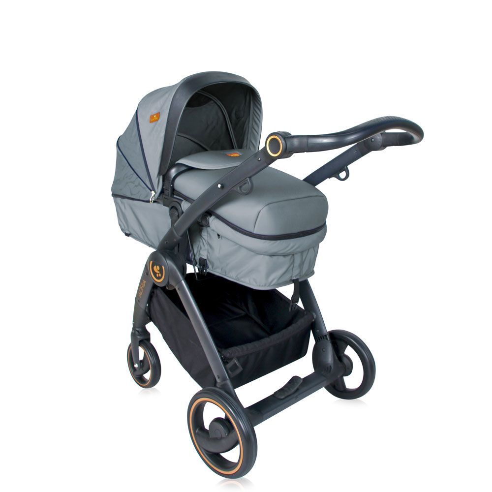 Carucior combinat Lorelli Premium Adria 2020 Grey - poza 2