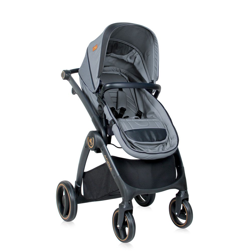Carucior combinat Lorelli Premium Adria 2020 Grey - poza 5