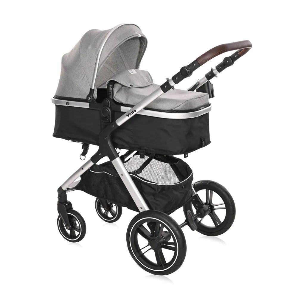 Carucior combinat Lorelli Viola 2024 Grey - poza 3