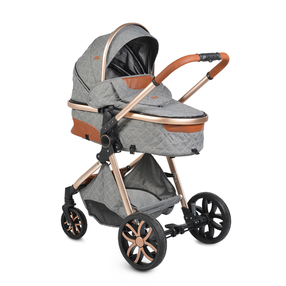 Carucior combinat Moni Alma 2020 Dark Grey - poza 5