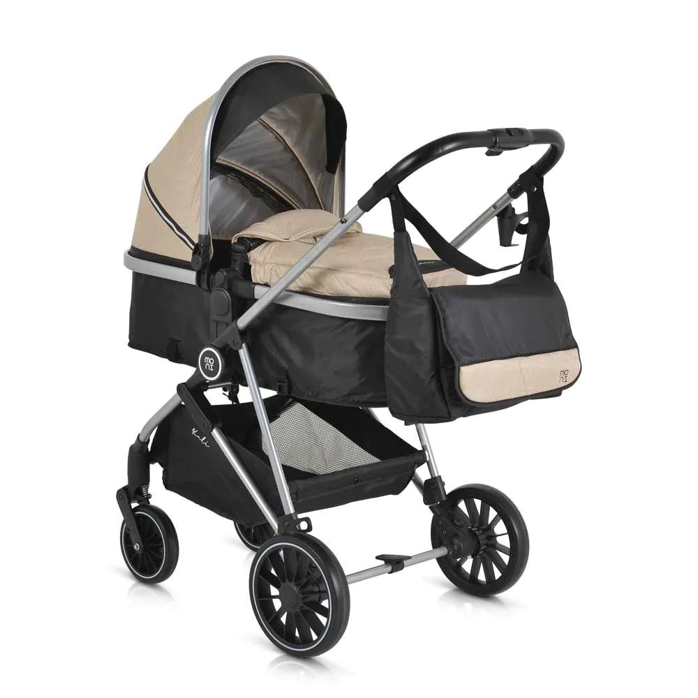 Carucior combinat Moni Kali 2024 Kaki - poza 3