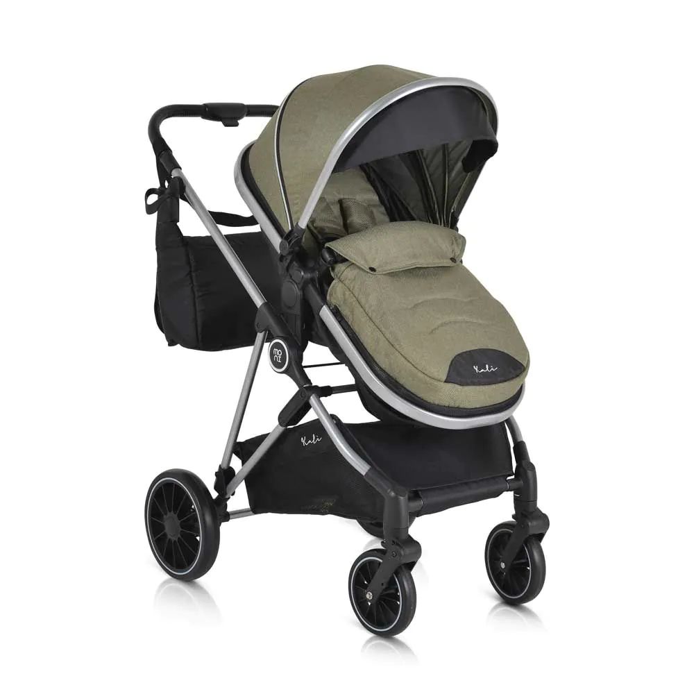 Carucior combinat Moni Kali 2024 Verde Maslina - poza 2