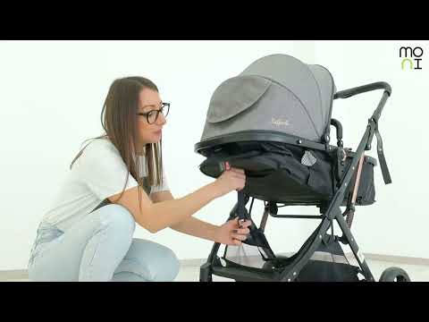 Carucior combinat Moni Raffaello 2024 Grey - poza 2