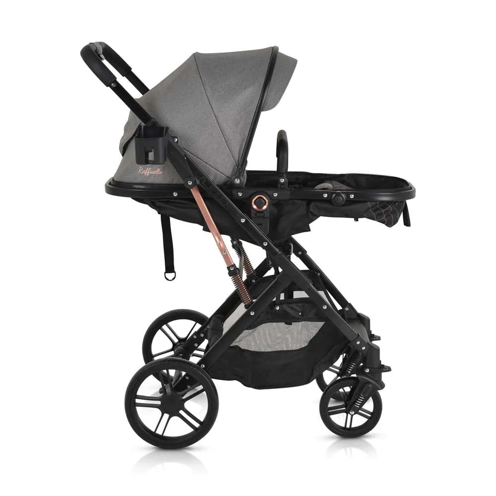 Carucior combinat Moni Raffaello 2024 Grey - poza 5