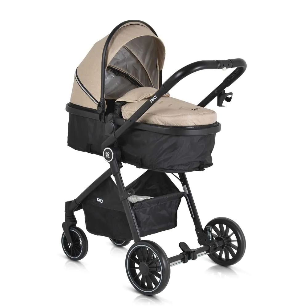 Carucior combinat Moni Rio 2024 Bej - poza 3