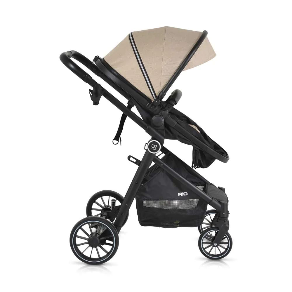 Carucior combinat Moni Rio 2024 Bej - poza 4