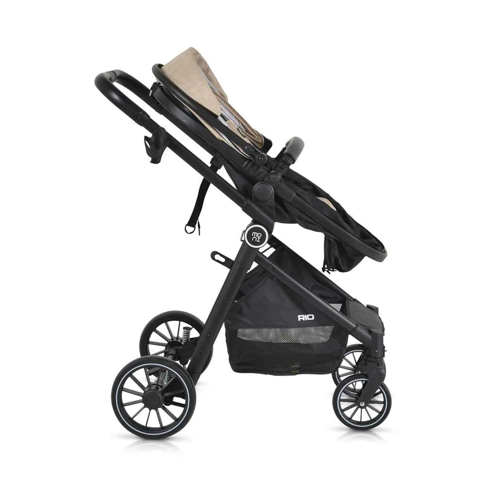 Carucior combinat Moni Rio 2024 Bej - poza 5