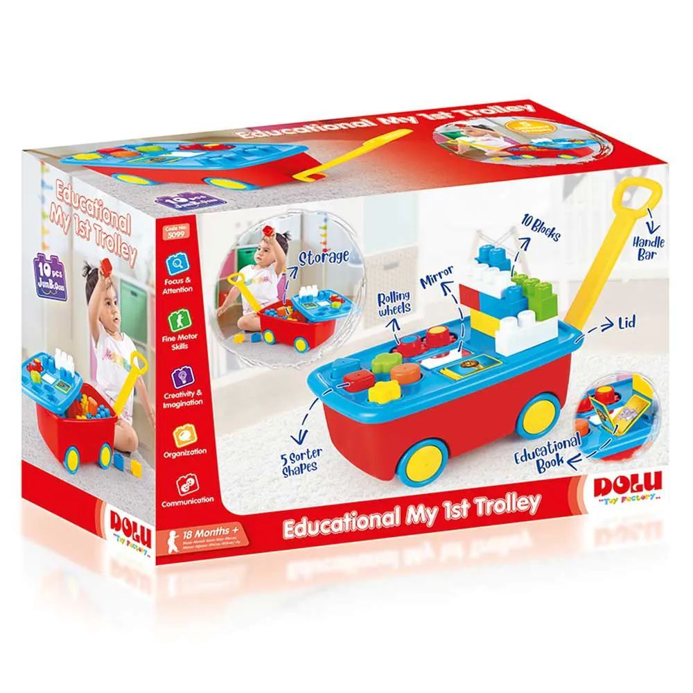 Carucior cu forme de sortat Dolu Hobby Cart - poza 2