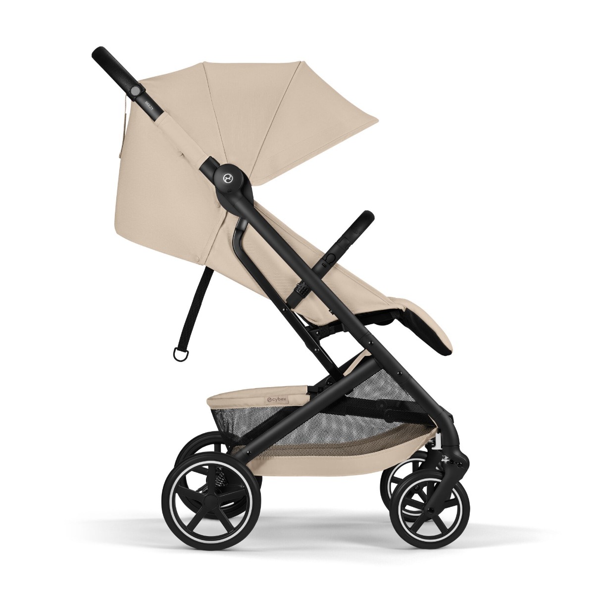 Carucior Cybex Gold BEEZY Almond Beige cu cadru negru 2026 - poza 2