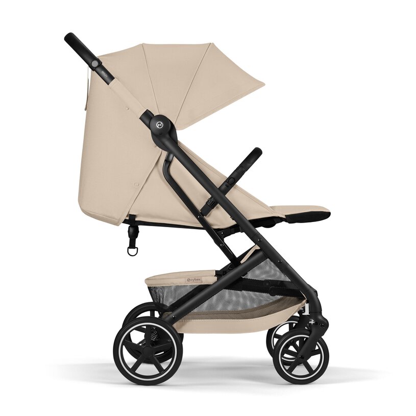 Carucior Cybex Gold BEEZY Almond Beige cu cadru negru 2026 - poza 3