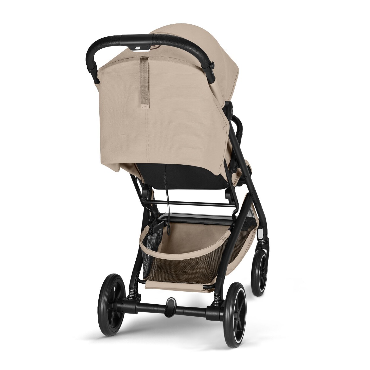 Carucior Cybex Gold BEEZY Almond Beige cu cadru negru 2026 - poza 4