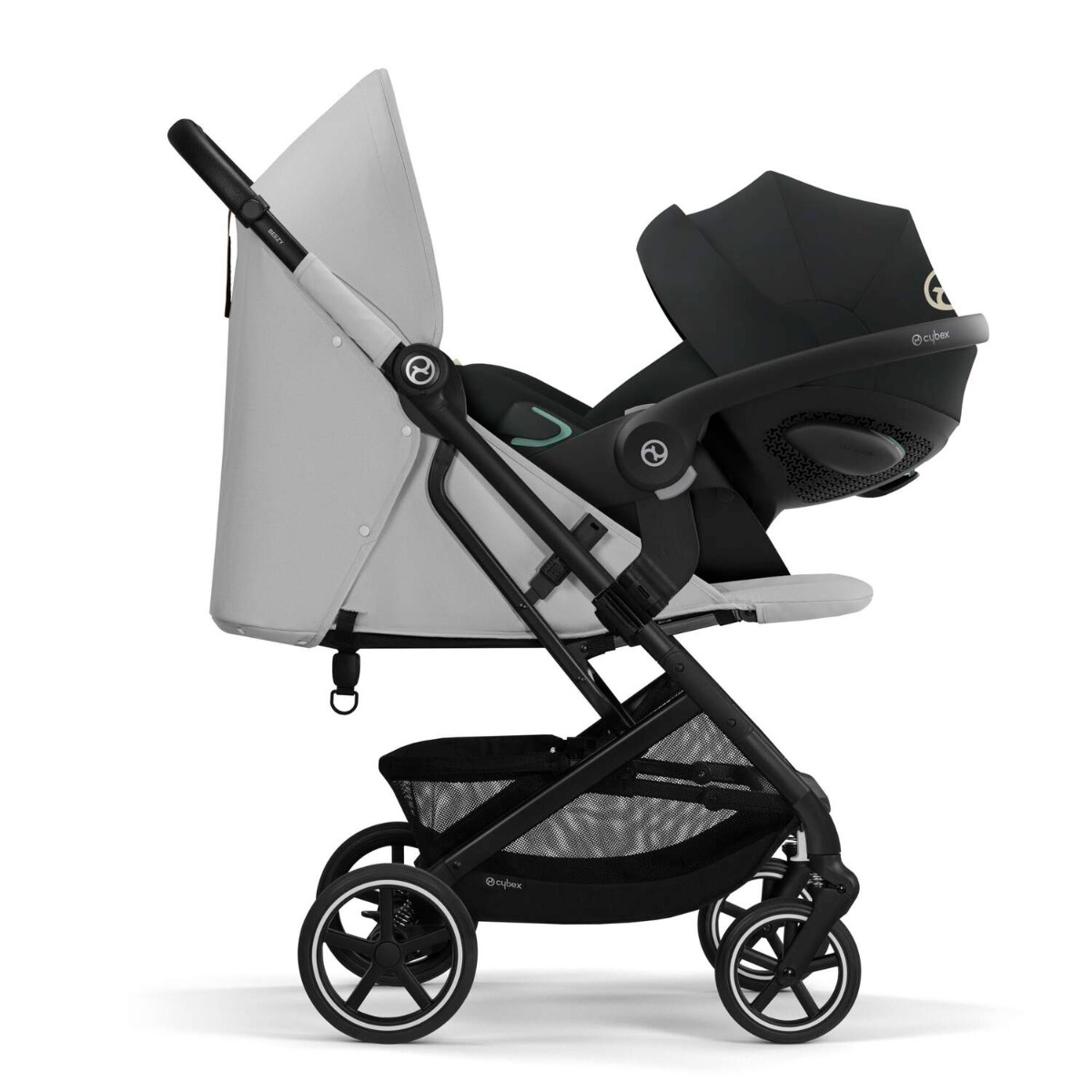 Carucior Cybex Gold BEEZY Fog Grey cu cadru negru - poza 5