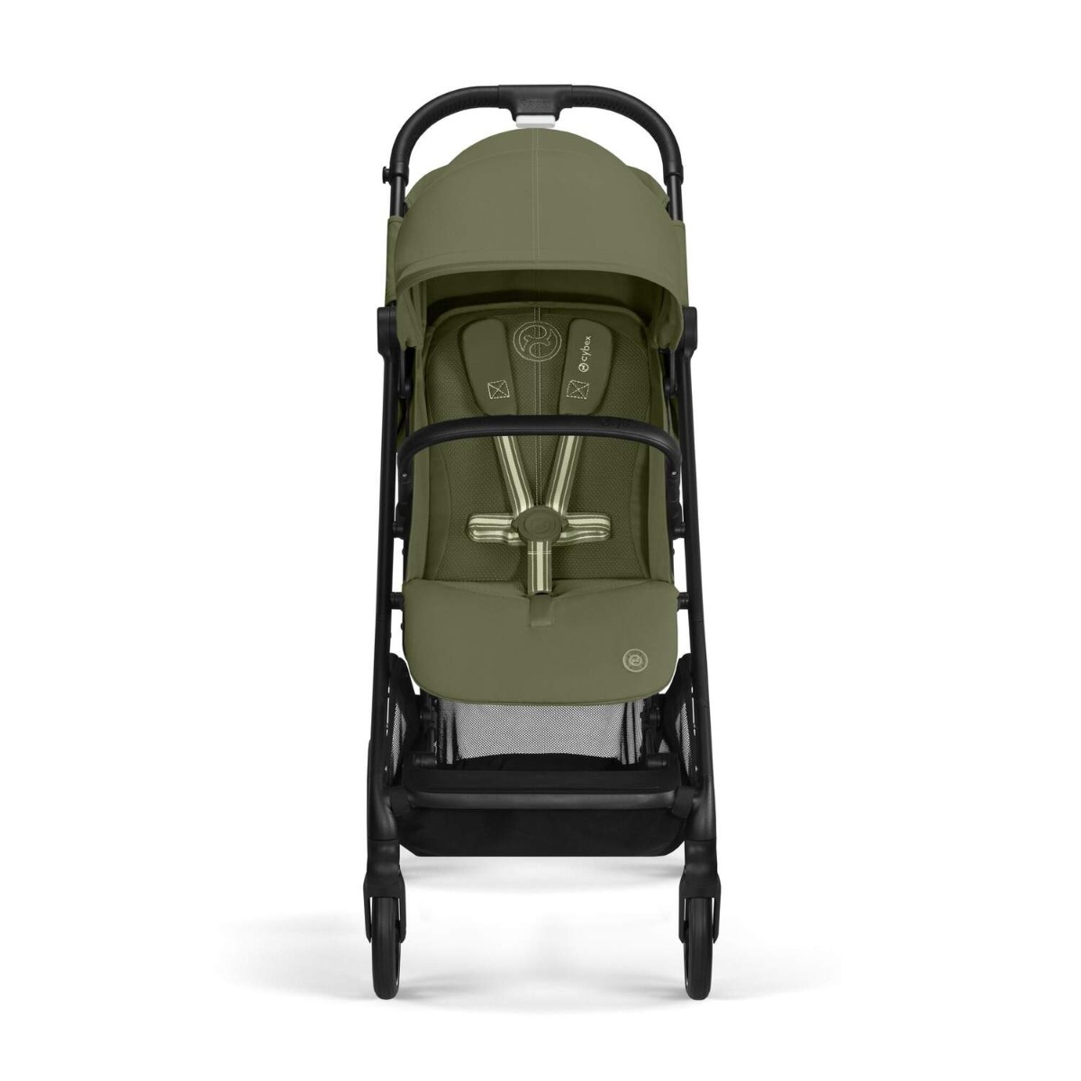 Carucior Cybex Gold BEEZY Moss Green cu cadru negru - poza 3