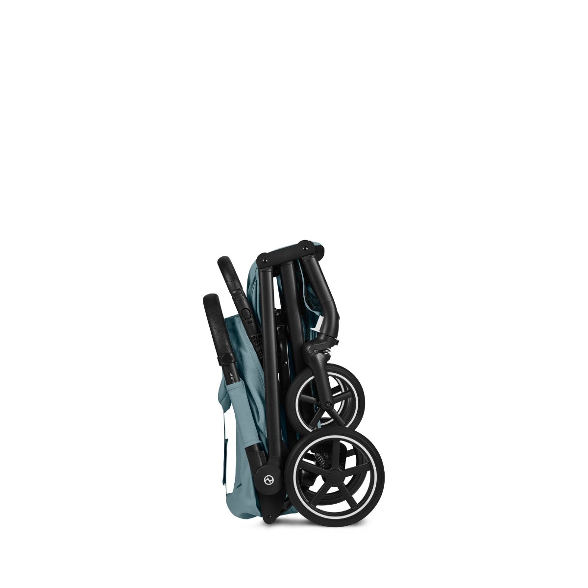 Carucior Cybex Gold BEEZY Stormy Blue cu cadru negru 2026 - poza 5