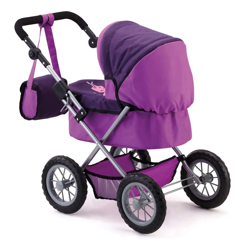 Carucior de papusi Bayer Trendy cu geanta Lila - poza 2