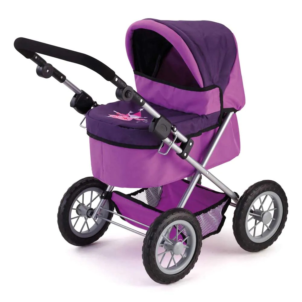Carucior de papusi Bayer Trendy cu geanta Lila - poza 4