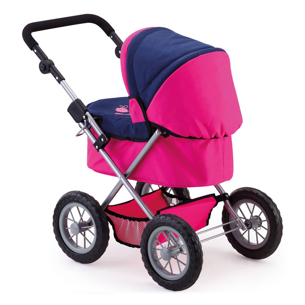 Carucior de papusi Bayer Trendy cu geanta roz - poza 2