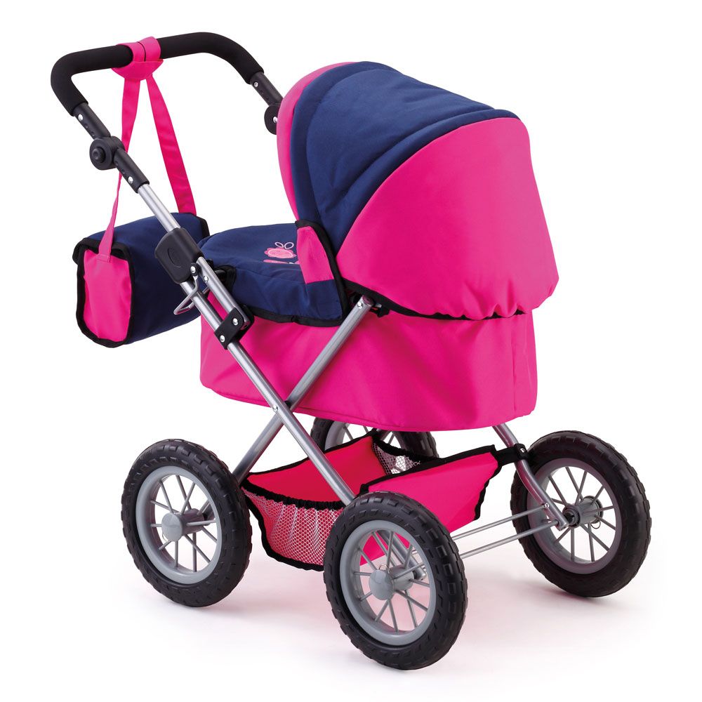 Carucior de papusi Bayer Trendy cu geanta roz - poza 4