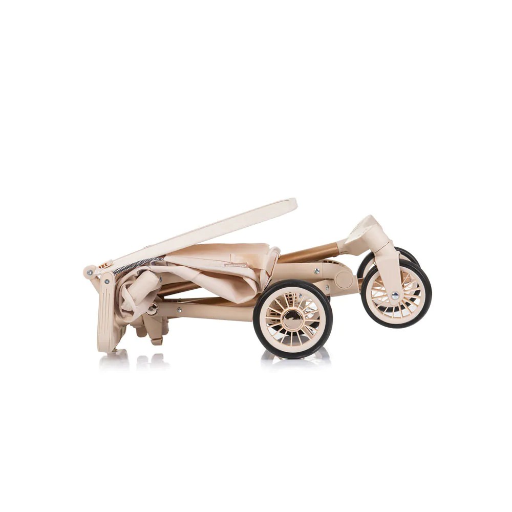 Carucior de vara Chipolino Unique 2025 Tiramisu - poza 4