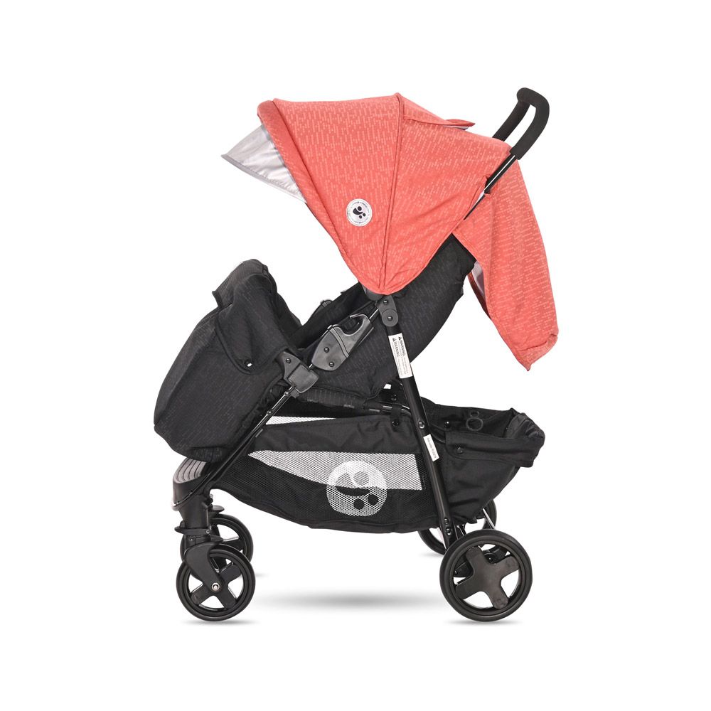 Carucior de vara cu acoperitoare Lorelli Martina 2021 Black Ginger Orange - poza 4