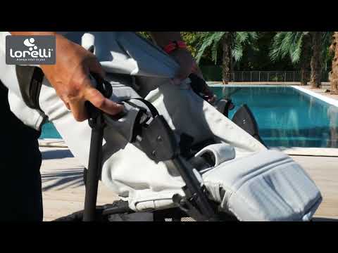 Carucior de vara Lorelli Roma 2025 Grey Icy - poza 2
