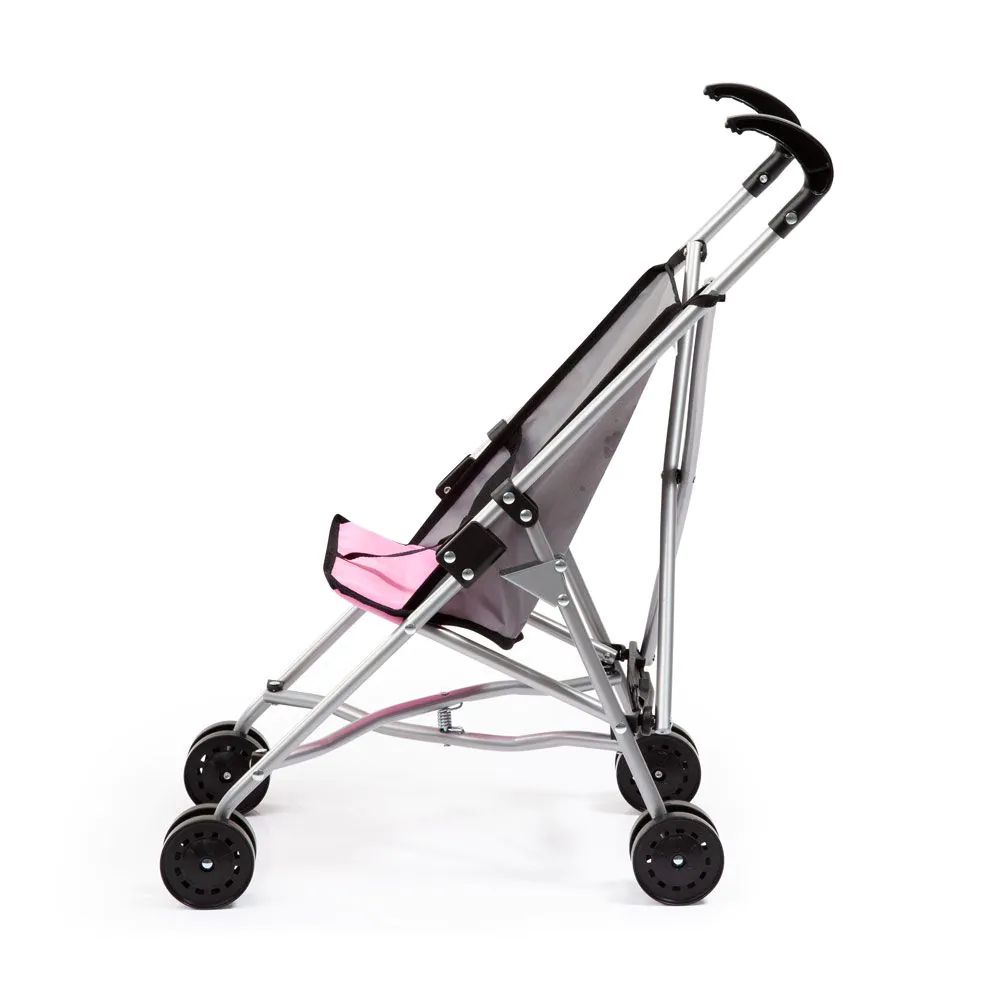 Carucior de vara pentru papusi Bayer Buggy Gri - poza 3