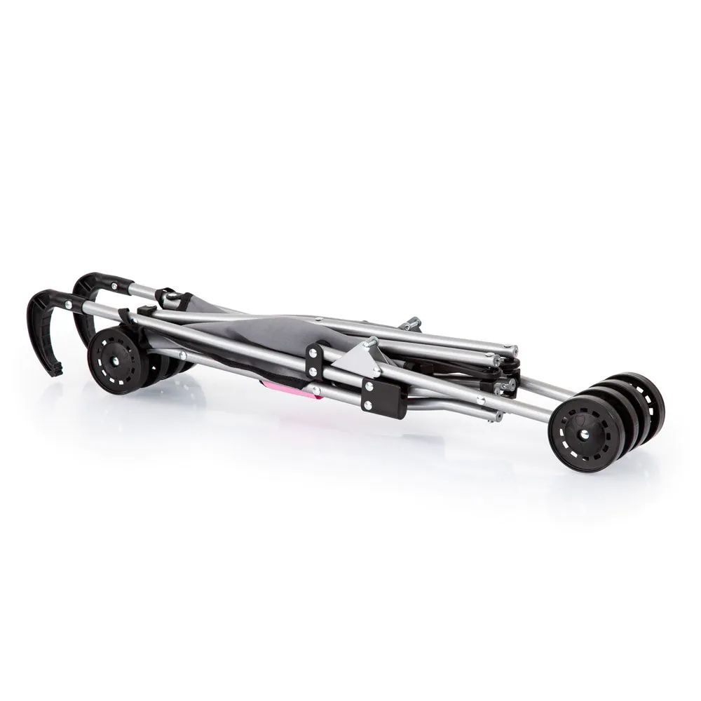 Carucior de vara pentru papusi Bayer Buggy Gri - poza 4
