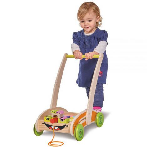 Carucior Eichhorn Activity Walker cu 35 cuburi - poza 4