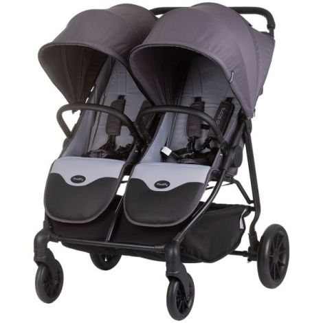 Carucior gemeni Chipolino Top Stars anthracite - poza 1