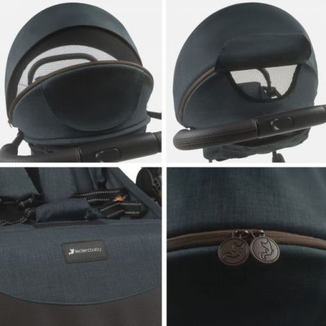 Carucior Leclerc Influencer Air Denim Blue - poza 4
